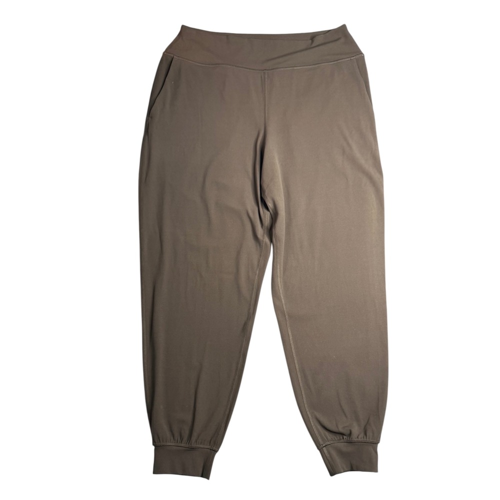 Lululemon Align HR Jogger Short Walnut Brown Nulu High Rise Pants LW5ISDS Sz 10
